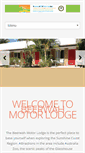 Mobile Screenshot of beerwahmotorlodge.com.au